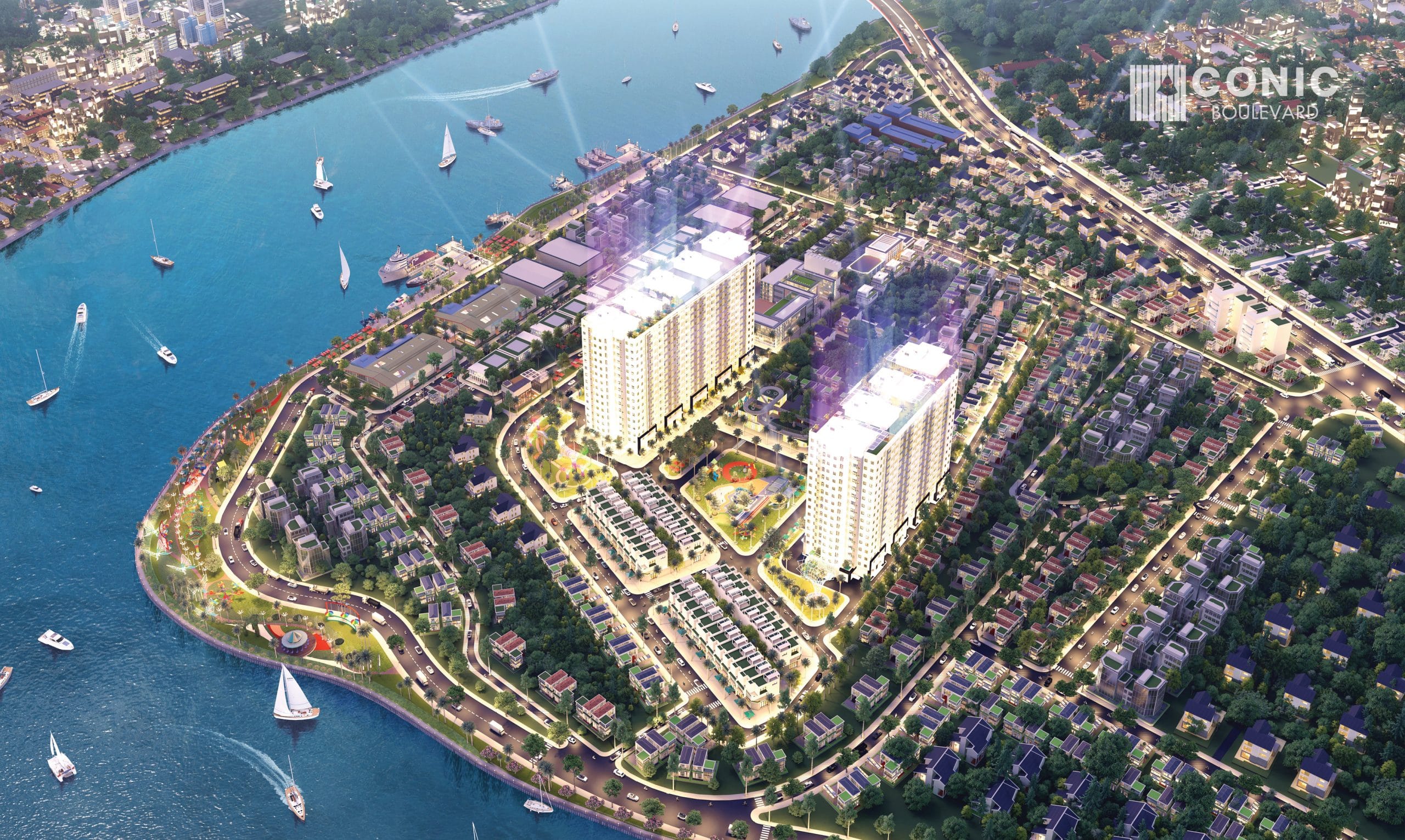 Tổng quan CONIC BOULEVARD