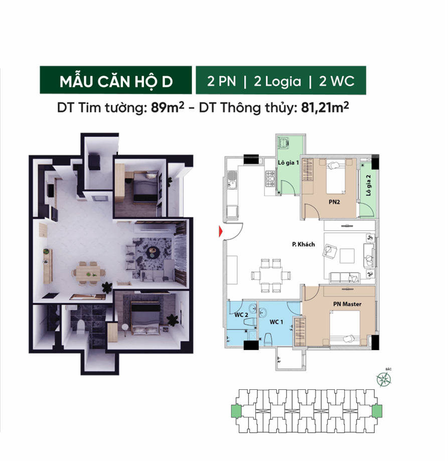 LAYOUT CĂN HỘ 84M2 CONIC BOULEVARD