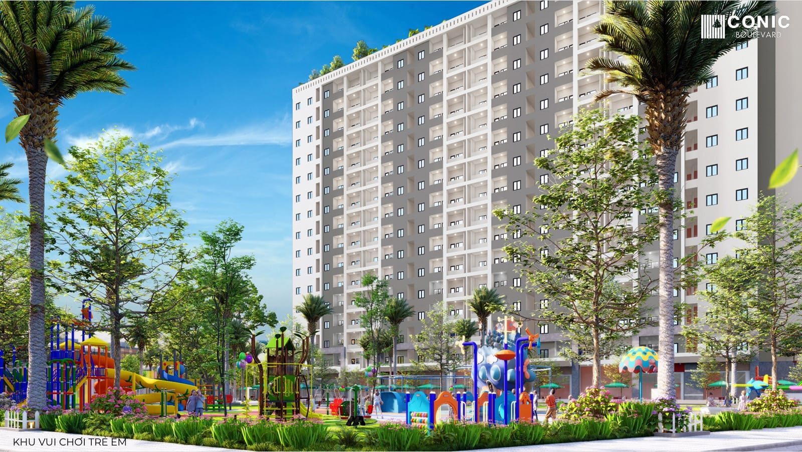 tiện ích nội khu conic boulevard bình chánh