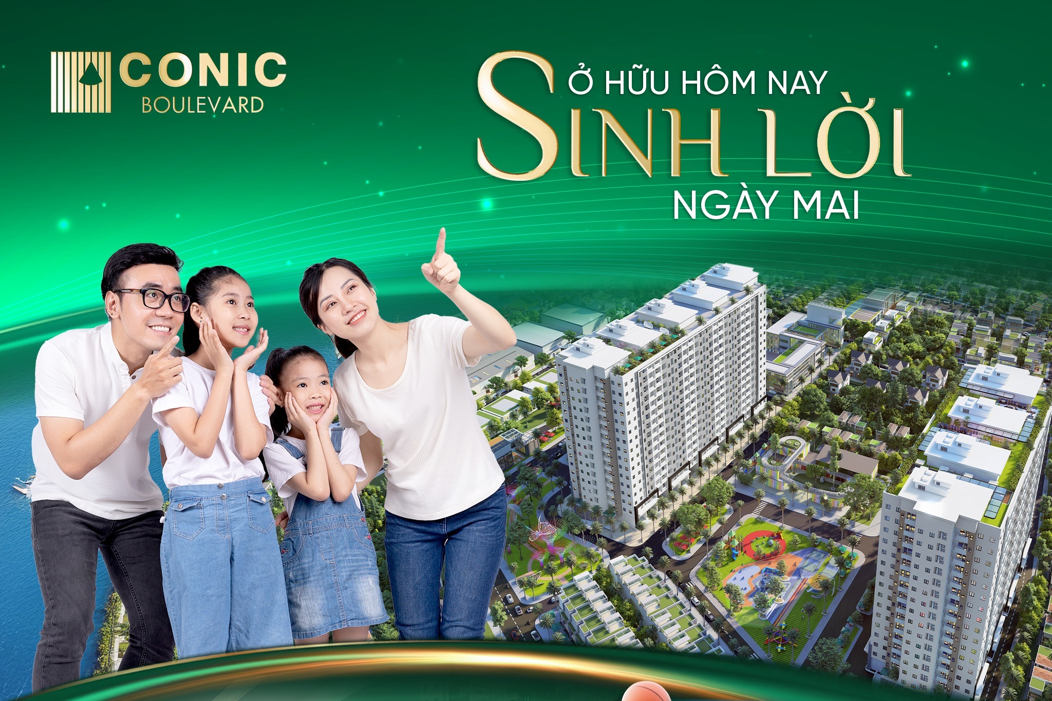 Căn hộ chung cư Conic Boulevard Huỳnh Bá Chánh Bình Chánh TPHCM